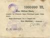 Regis-Breitingen - Stadt-Girokasse - 16.8.1923 - 1 Million Mark