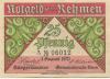 Rehmen (heute: Oppurg) - Gemeinde - 1.8.1921 - 25 Pfennig 