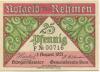 Rehmen (heute: Oppurg) - Gemeinde - 1.8.1921 - 25 Pfennig 