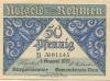 Rehmen (heute: Oppurg) - Gemeinde - 1.8.1921 - 50 Pfennig 