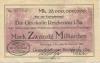 Reichenau (heute: Hartmannsdorf) - Gemeinde - 27.10.1923 - 20 Milliarden Mark