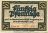 Reichenbach (heute: PL-Dzierzoniów) - Kreis - -- - 50 Pfennig 