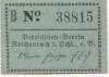 Reichenbach (heute: PL-Dzierzoniów) - Detaillisten-Verein - -- - 5 Pfennig 