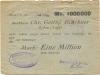Reichenbach - Reißmann, J. & Söhne, Kammgarn-Spinnerei, Spinnmühle - 24.8.1923 - 1 Million Mark