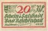 Reichenhall (Bad) - Stadt - 1920 - 20 Pfennig 
