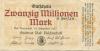 Reichenhall (Bad) - Stadt - 10.9.1923 - 20 Millionen Mark 