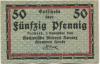Reinerz (Bad) (heute: PL-Duszniki-Zdrój) - Hanke, Hermann, Mechanische Weberei - 1.11.1918 - 50 Pfennig 