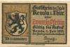Remda (heute: Rudolstadt) - Stadt - 1.7.1921 - 20 Pfennig 