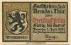 Remda (heute: Rudolstadt) - Stadt - 1.7.1921 - 30 Pfennig 