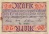 Rendsburg - Stadt - 10.10.1918 - 20 Mark 