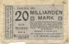 Rheinbach - Kreis - 23.10.1923 - 20 Milliarden Mark 