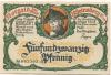 Rheinsberg - Stadt - -- - 25 Pfennig 