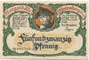 Rheinsberg - Stadt - -- - 25 Pfennig 