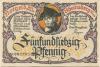 Rheinsberg - Stadt - -- - 75 Pfennig 