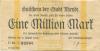 Rheydt (heute: Mönchengladbach) - Stadt - 9.8.1923 - 1 Million Mark 