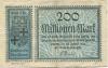 Rheydt (heute: Mönchengladbach) - Stadt - 28.8.1923 - 200 Millionen Mark 