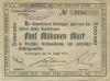 Riedlingen - Gewerbebank eGmbH - 29.8.1923 - 5 Millionen Mark 