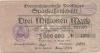 Riedlingen - Oberamtssparkasse - 12.8.1923 - 3 Millionen Mark 