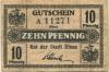 Riesa - Stadt - - 31.12.1918 - 10 Pfennig 