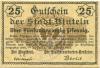 Rinteln - Stadt - 12.2.1918 - 25 Pfennig 