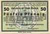 Rinteln - Stadt - 25.10.1918 - 50 Pfennig 