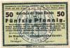 Rinteln - Stadt - 25.10.1918 - 50 Pfennig 