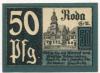 Roda (heute: Stadtroda) - Stadt - 1.9.1920 - 50 Pfennig 