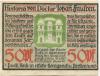 Roda (heute: Stadtroda) - Stadt - 30.9.1921 - 50 Pfennig 