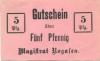 Rogasen (heute: PL-Rogozno) - Stadt - -- - 5 Pfennig 