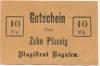 Rogasen (heute: PL-Rogozno) - Stadt - -- - 10 Pfennig 