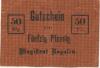 Rogasen (heute: PL-Rogozno) - Stadt - -- - 50 Pfennig 