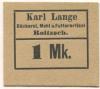 Roitzsch (heute: Sandersdorf-Brehna) - Lange, Karl, Bäckerei, Mehl und Futterartikel - -- - 1 Mark 