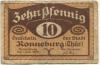 Ronneburg - Stadt - 1.7.1920 - 10 Pfennig 