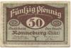 Ronneburg - Stadt - 1.7.1920 - 50 Pfennig 