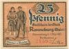 Ronneburg - Stadt - 1.5.1921 - 25 Pfennig 