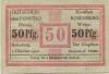 Rosenberg (heute: PL-Susz) - Stadt - 1.10.1920 - 50 Pfennig