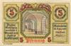 Rosenheim - Stadt - 16.2.1921 - 5 Pfennig 