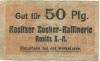 Rositz - Rositzer Zuckerraffinerie - -- - 50 Pfennig 