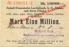 Roßlau - Kohl, Richard Faßfabrik, Sägewerk, Holzhandel GmbH, Magdeburger Str. - 31.8.1923 - 1 Million Mark 