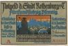 Rothenburg - Stadt - 24.6.1921 - 75 Pfennig 