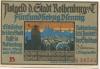 Rothenburg - Stadt - 24.6.1921 - 75 Pfennig 