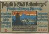 Rothenburg - Stadt - 24.6.1921 - 75 Pfennig 