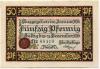Rottweil - Stadt - Januar 1918 - 31.12.1919 - 50 Pfennig 