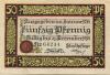 Rottweil - Stadt - Januar 1918 - 31.12.1919 - 50 Pfennig 