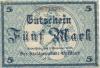 Rudolstadt - Stadt - 1.12.1918 - 5 Mark 