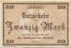 Rudolstadt - Stadt - 1.12.1918 - 20 Mark 
