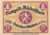 Rudolstadt - Stadt - 16.8.1921 - 75 Pfennig 