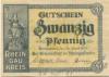 Rüdesheim - Rheingaukreis - 29.6.1917 - 20 Pfennig 