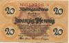 Rüdesheim - Rheingaukreis - 28.11.1919 - 20 Pfennig 