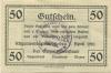 Rügenwaldermünde (heute: PL-Darlowko) - Gemeinde - 1.4.1921 - 50 Pfennig 